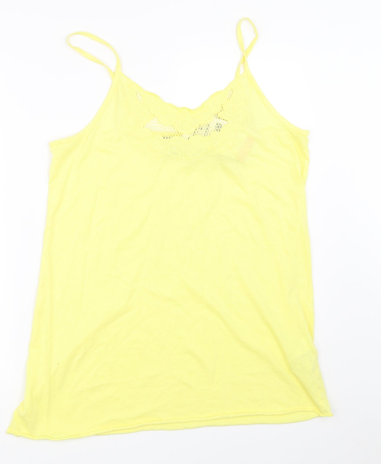 Zara Womens Yellow   Camisole Tank Size L