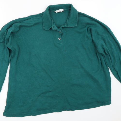 Revival Girls Green   Pullover Sweatshirt Size 14-15 Years