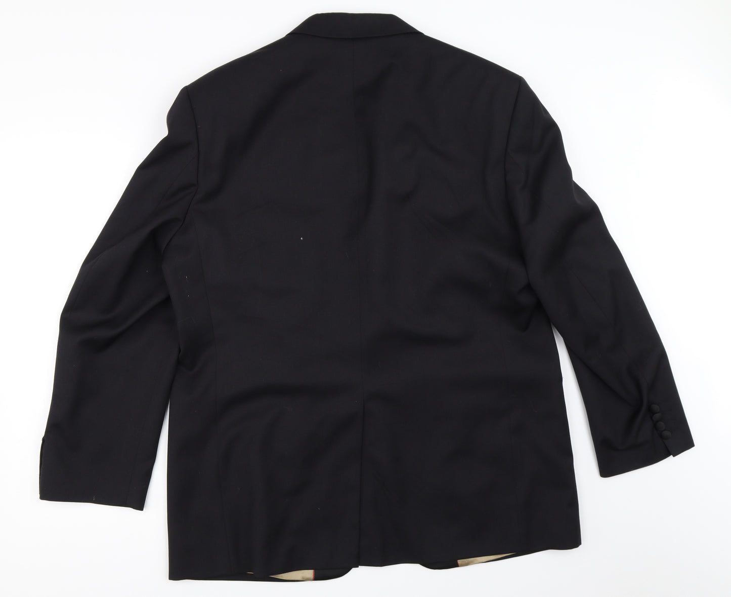 Preworn Mens Black   Jacket Blazer Size 42