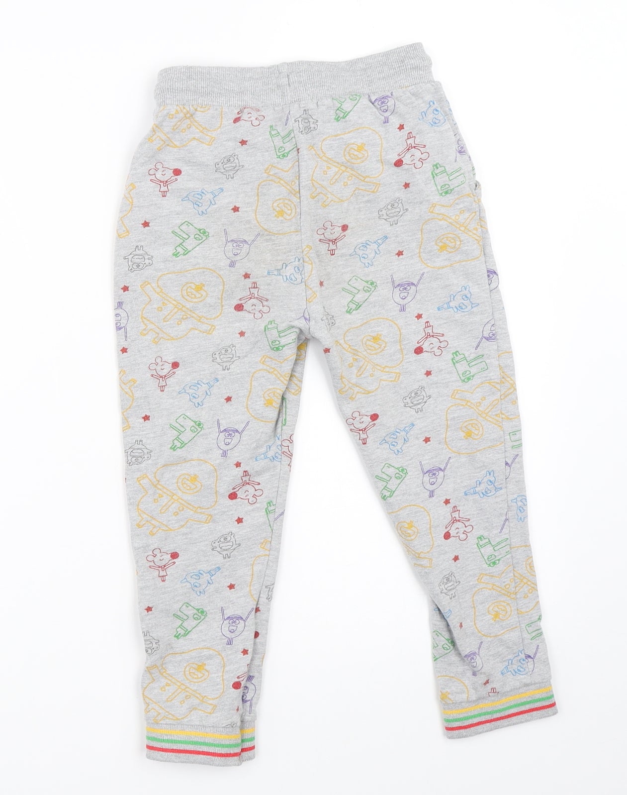 George Boys Grey   Jogger Trousers Size 4-5 Years