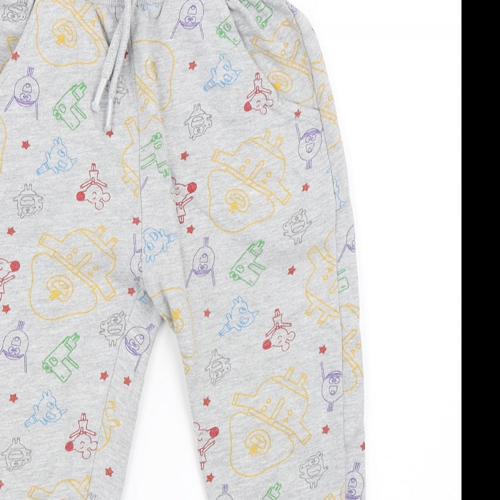 George Boys Grey   Jogger Trousers Size 4-5 Years