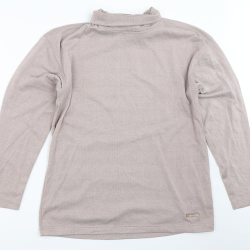 Outdoor Scene Mens Pink   Pullover Jumper Size S