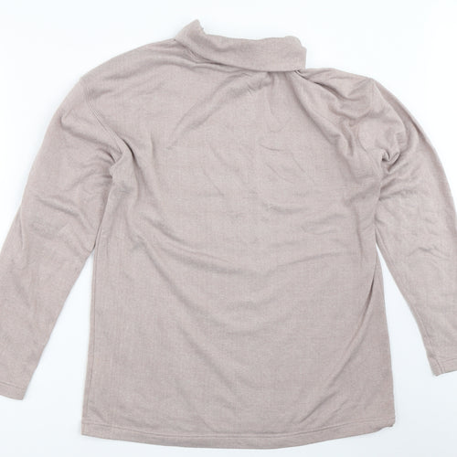 Outdoor Scene Mens Pink   Pullover Jumper Size S