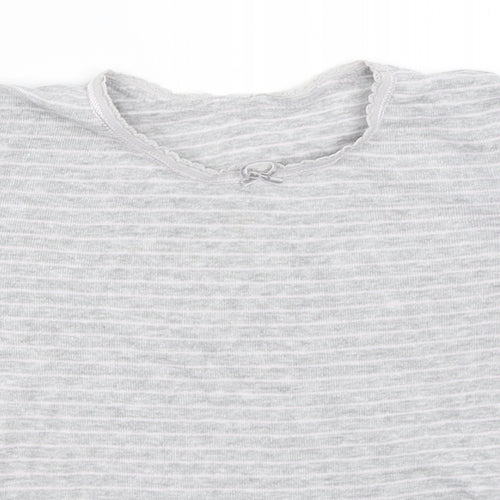 Primark Girls Grey   Basic T-Shirt Size 5-6 Years