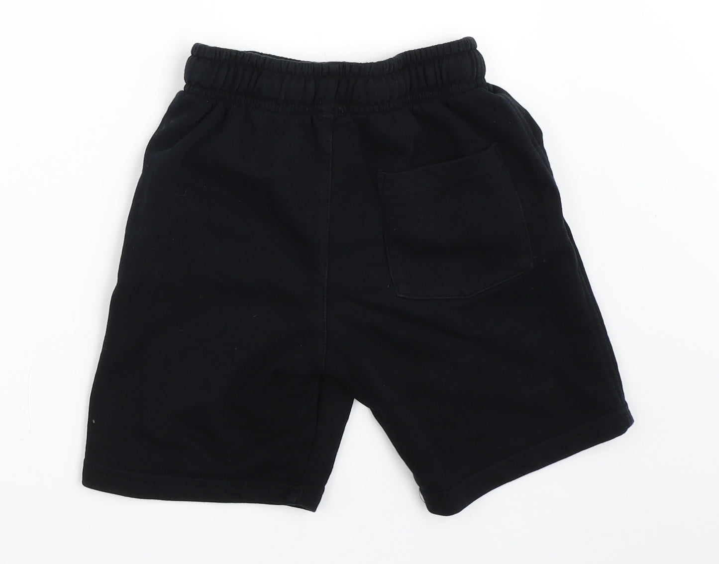 George Boys Black   Sweat Shorts Size 7-8 Years