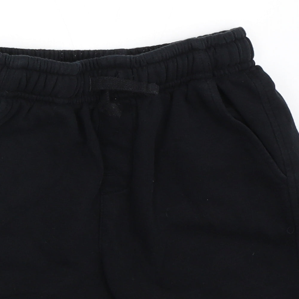 George Boys Black   Sweat Shorts Size 7-8 Years