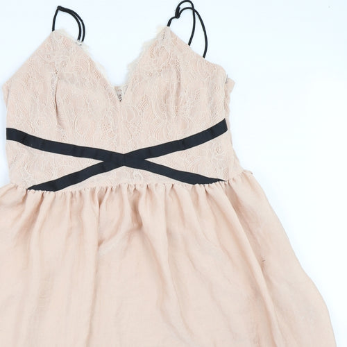 NEXT Womens Beige   Fit & Flare  Size 14