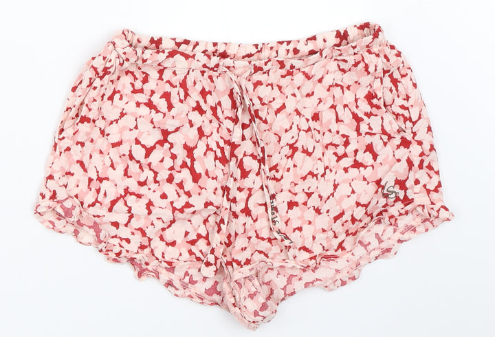 H&M Womens Pink Solid  Top Pyjama Pants Size XS  - pyjama shorts