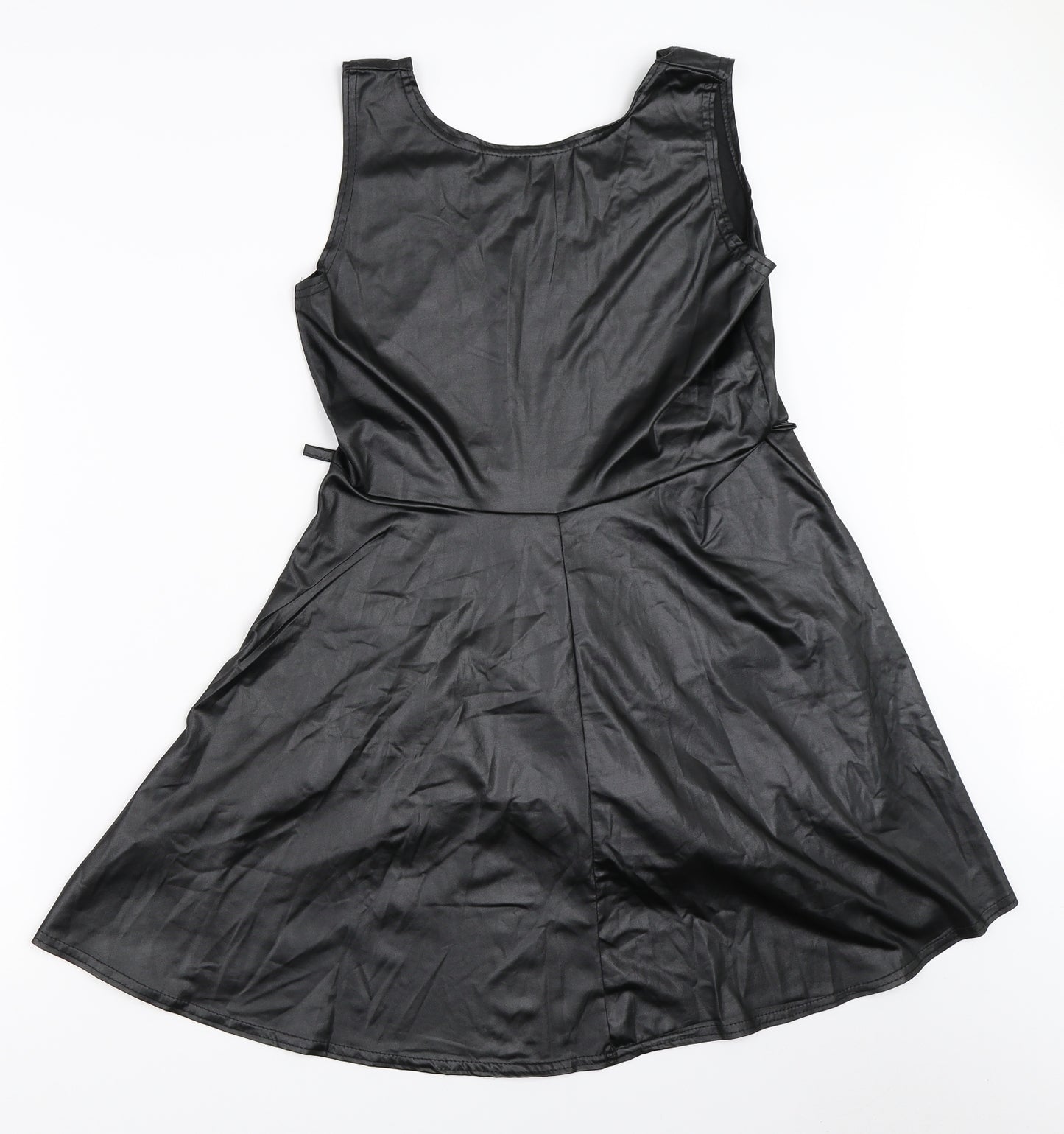 Preworn Womens Black   Skater Dress  Size S