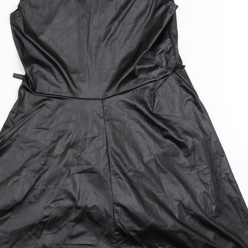 Preworn Womens Black   Skater Dress  Size S