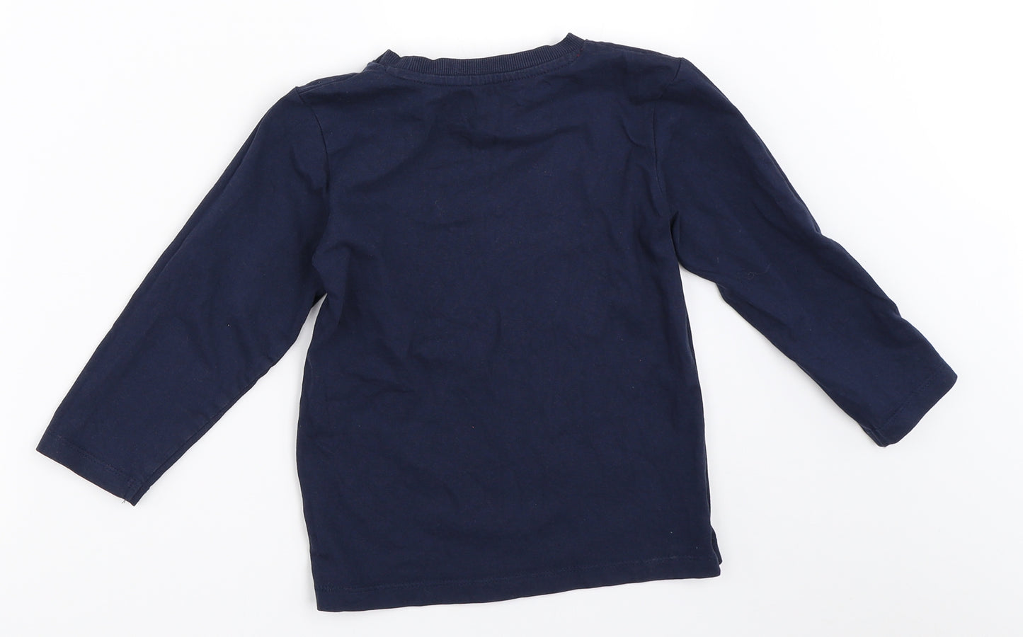 Matalan Boys Blue   Basic T-Shirt Size 5-6 Years  - christmas