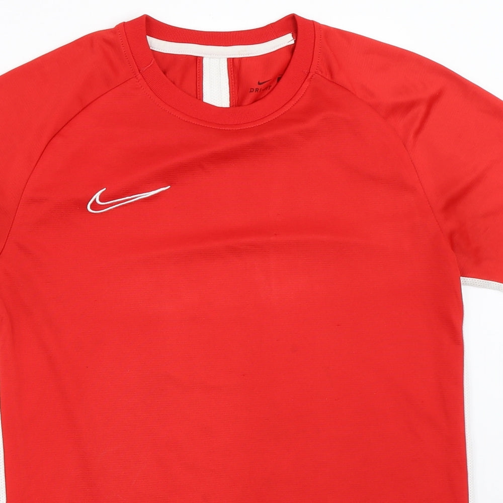 Nike Mens Red   Basic T-Shirt Size S