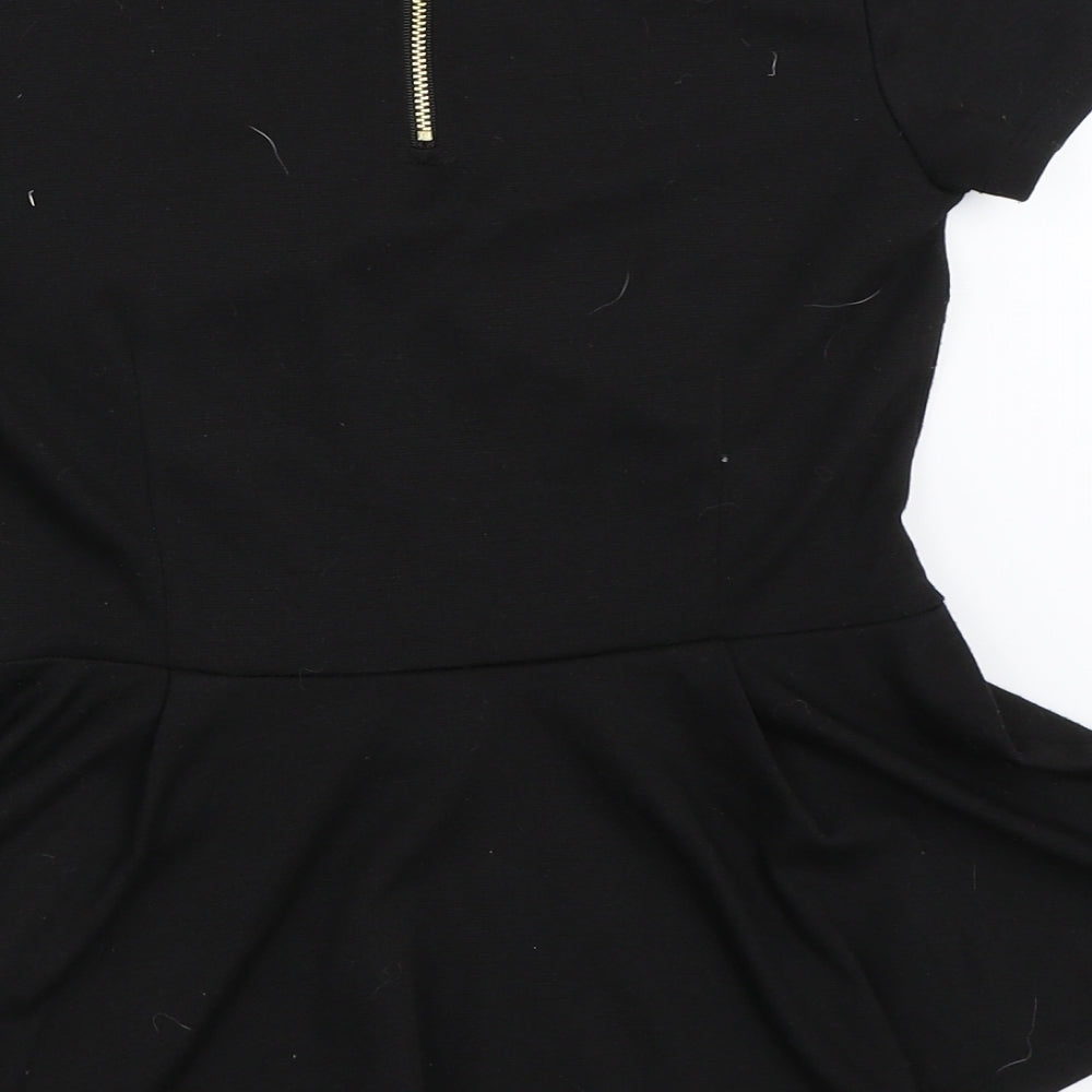 ESMARA Womens Black   Basic Blouse Size XS