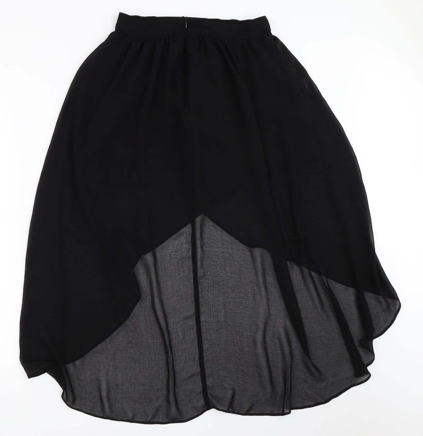 Miss Selfridge Womens Black   Wrap Skirt Size 10