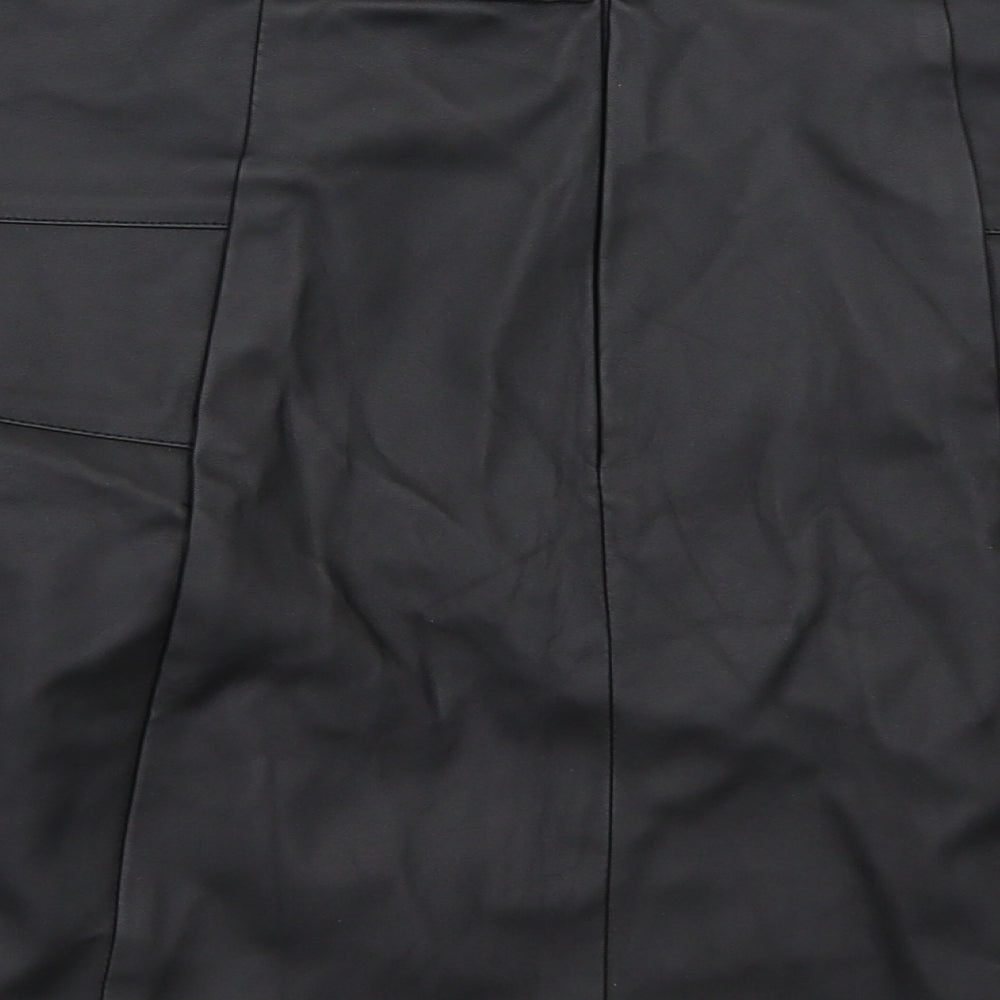 Oasis Womens Black   Flare Skirt Size 14