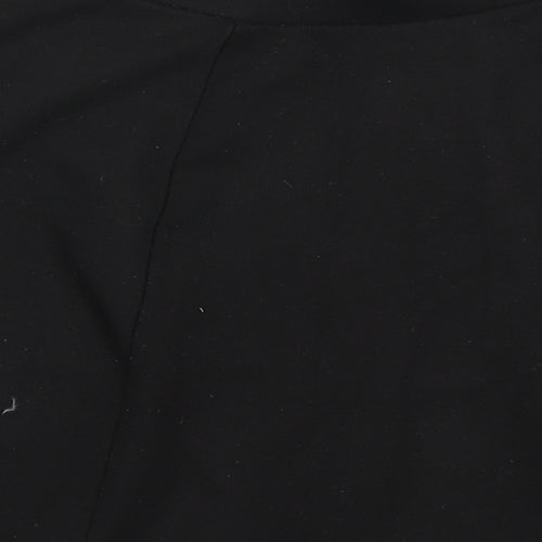 George Girls Black   Skater Skirt Size 7-8 Years
