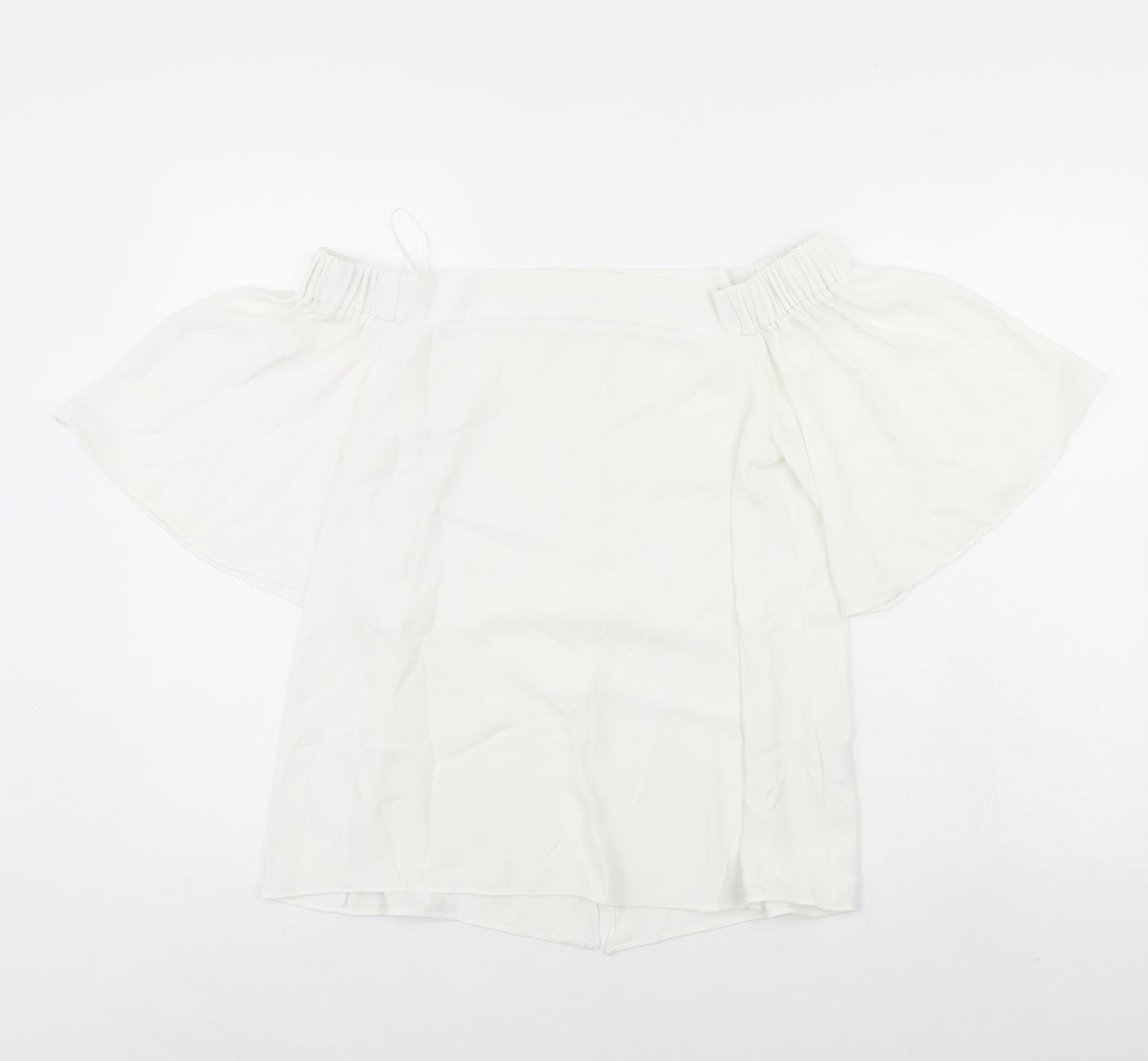 River Island Womens Ivory   Basic Blouse Size 10