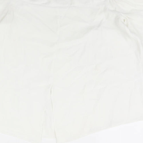 River Island Womens Ivory   Basic Blouse Size 10
