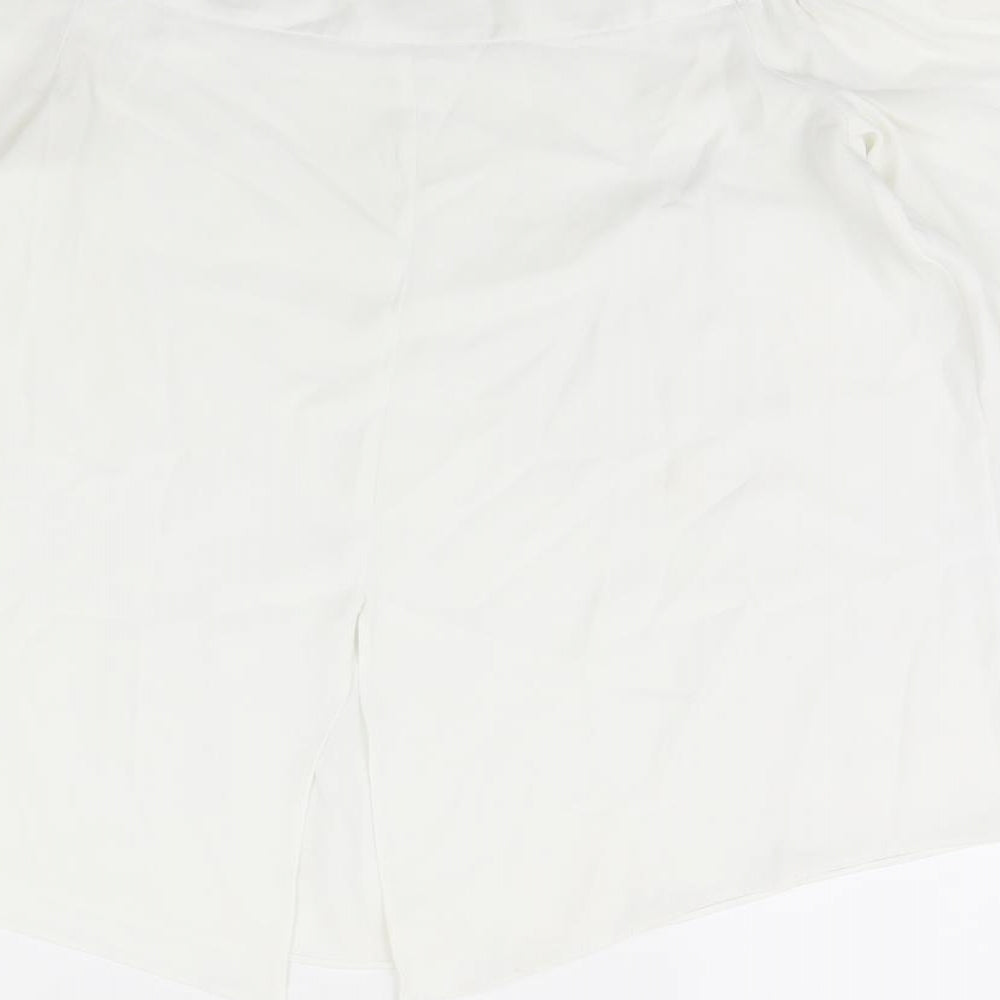 River Island Womens Ivory   Basic Blouse Size 10