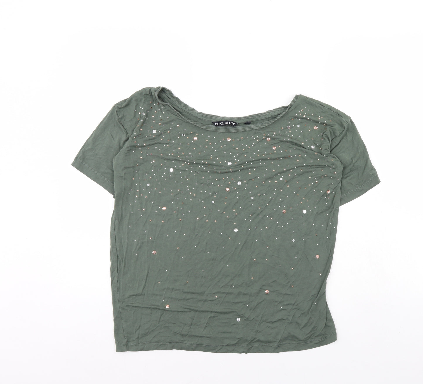NEXT Womens Green   Basic T-Shirt Size 10