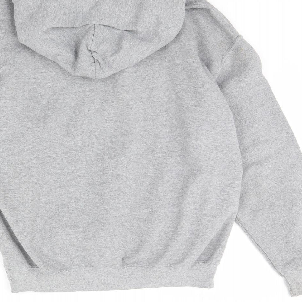 Topshop Womens Grey   Pullover Hoodie Size M  - NYPD