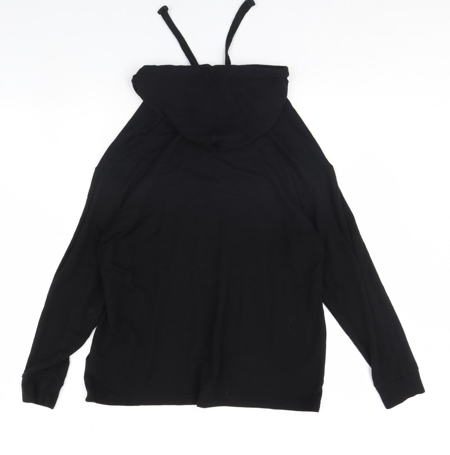 F&F Womens Black   Pullover Hoodie Size 14