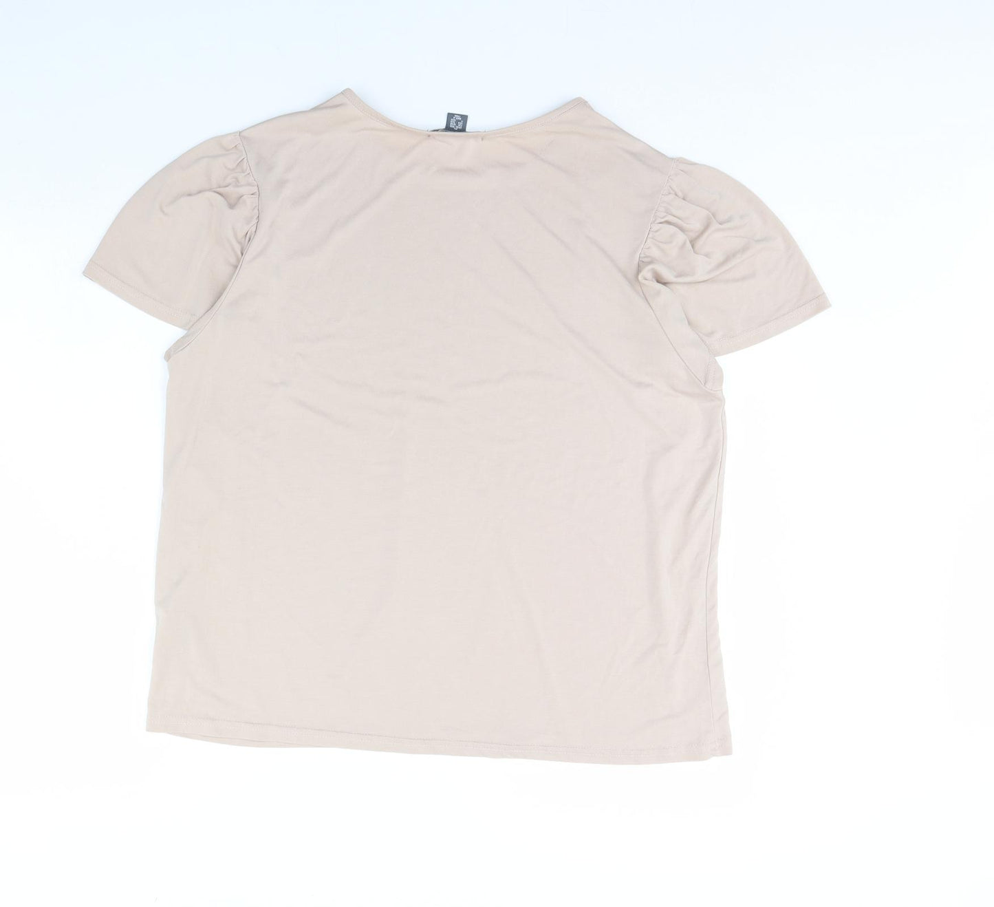 Primark Womens Beige   Basic T-Shirt Size XL