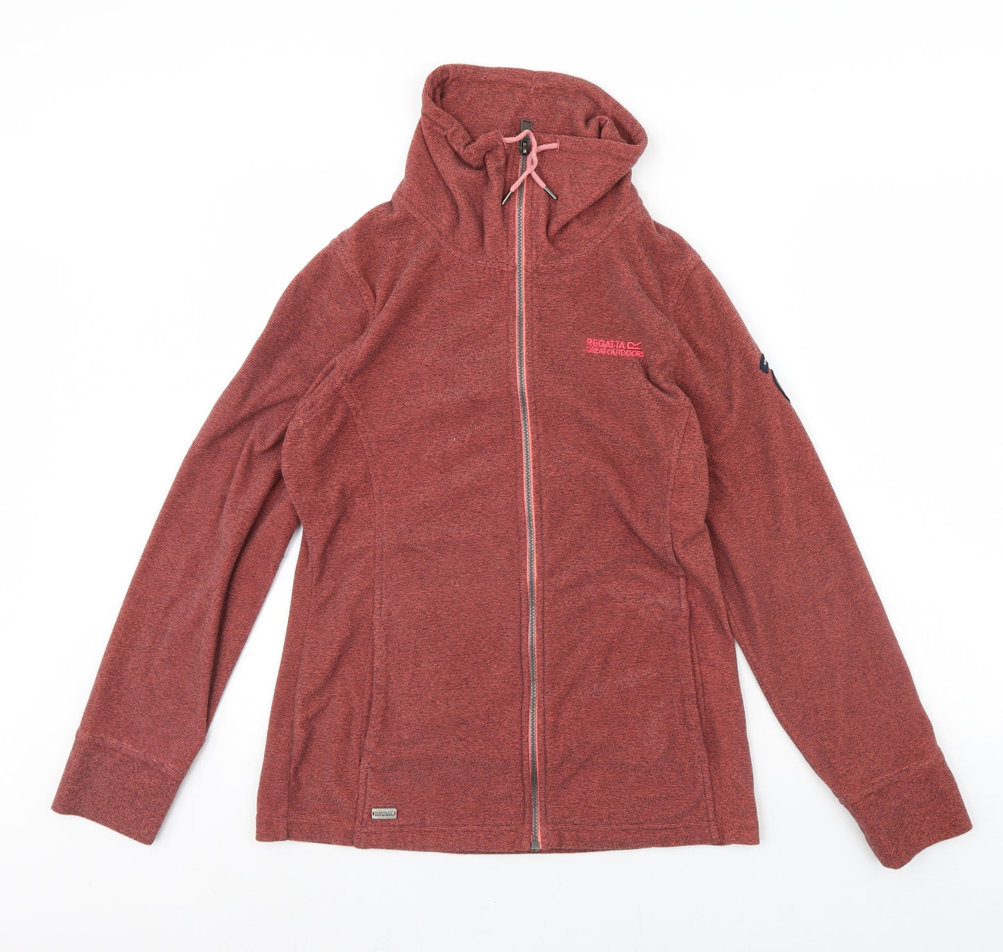 Regatta Womens Red  Fleece Jacket  Size 12