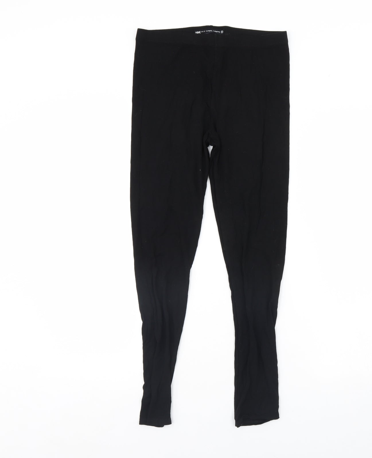 NEXT Womens Black   Capri Leggings Size 12 L28 in