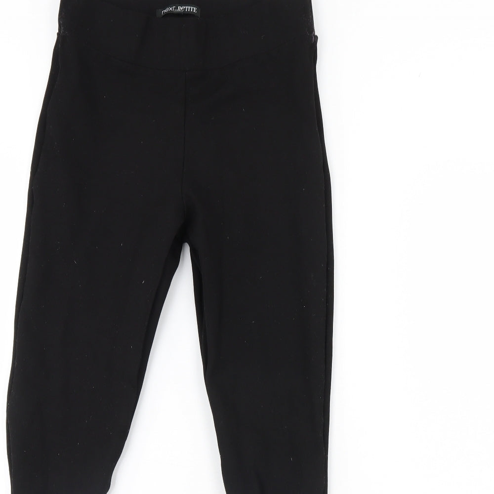 NEXT Womens Black   Capri Leggings Size 12 L27 in