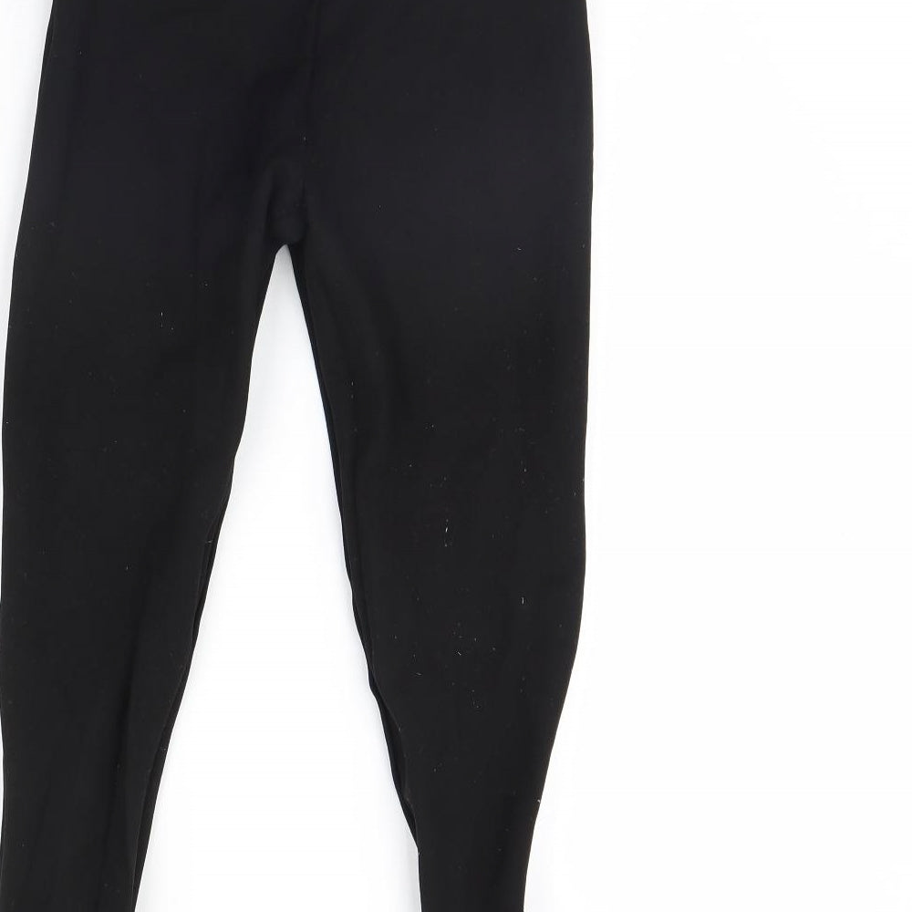 NEXT Womens Black   Capri Leggings Size 12 L27 in