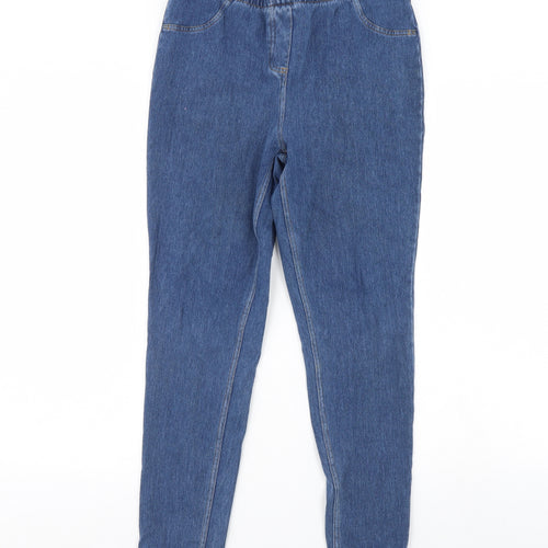 NEXT Womens Black  Denim Skinny Jeans Size 10 L28 in