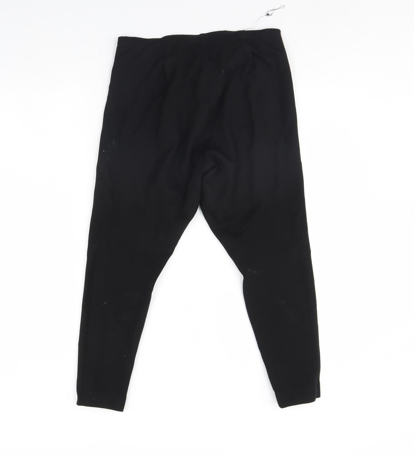 NEXT Womens Black   Cropped Leggings Size 12 L23 in