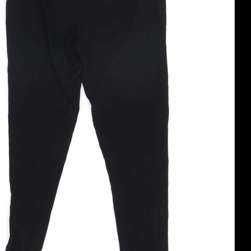 Capsule  Womens Black   Capri Leggings Size 16 L27 in