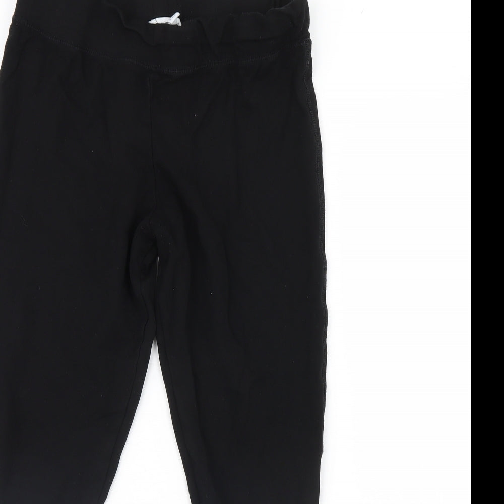Topshop Womens Black   Capri Leggings Size 14 L26 in
