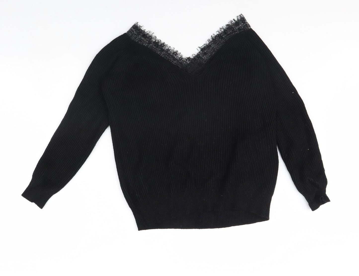 NEXT Womens Black   Pullover Jumper Size 14