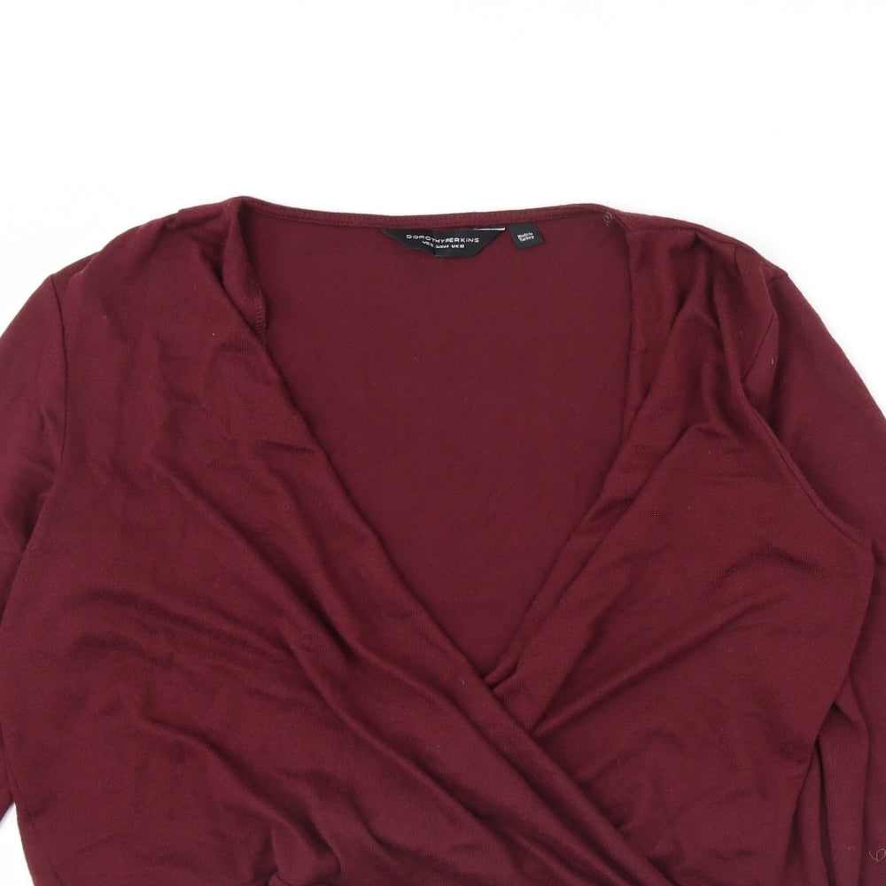 Dorothy Perkins Womens Purple   Pullover Jumper Size 16