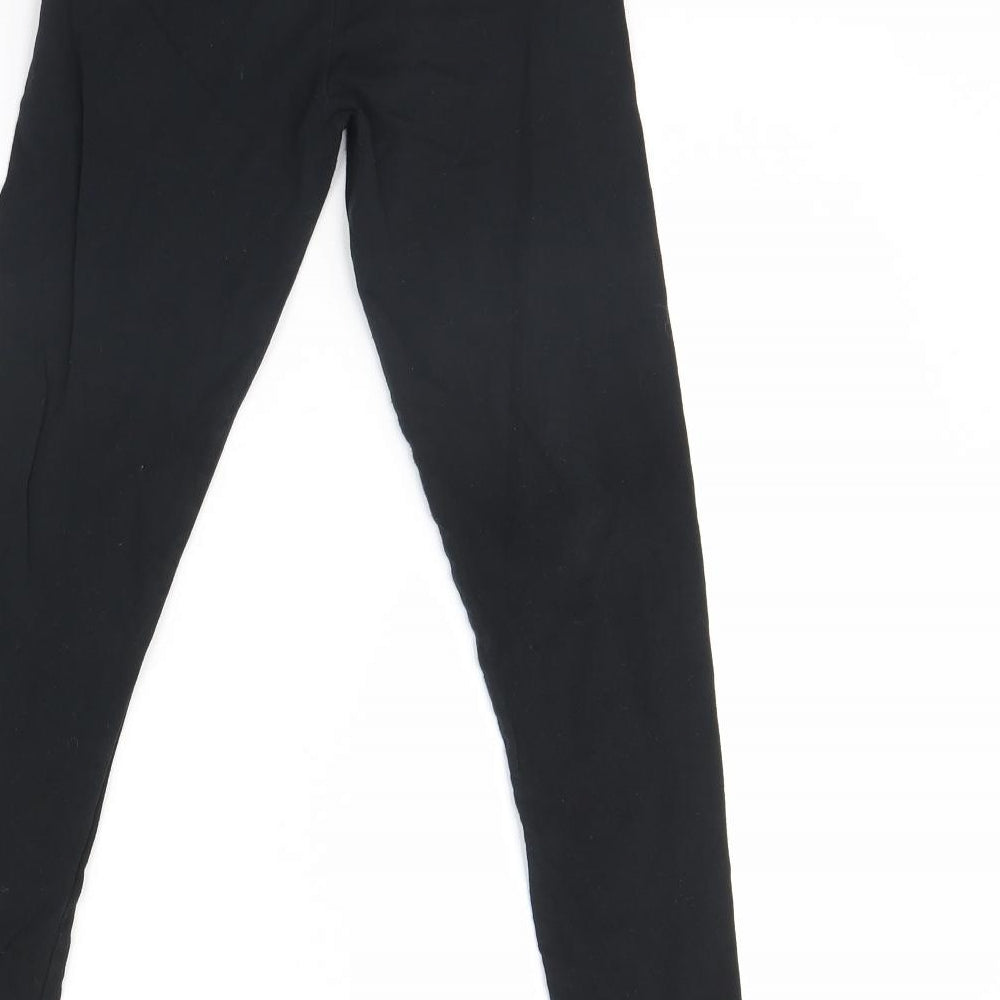 Active Girls Black   Capri Trousers Size 10 Years