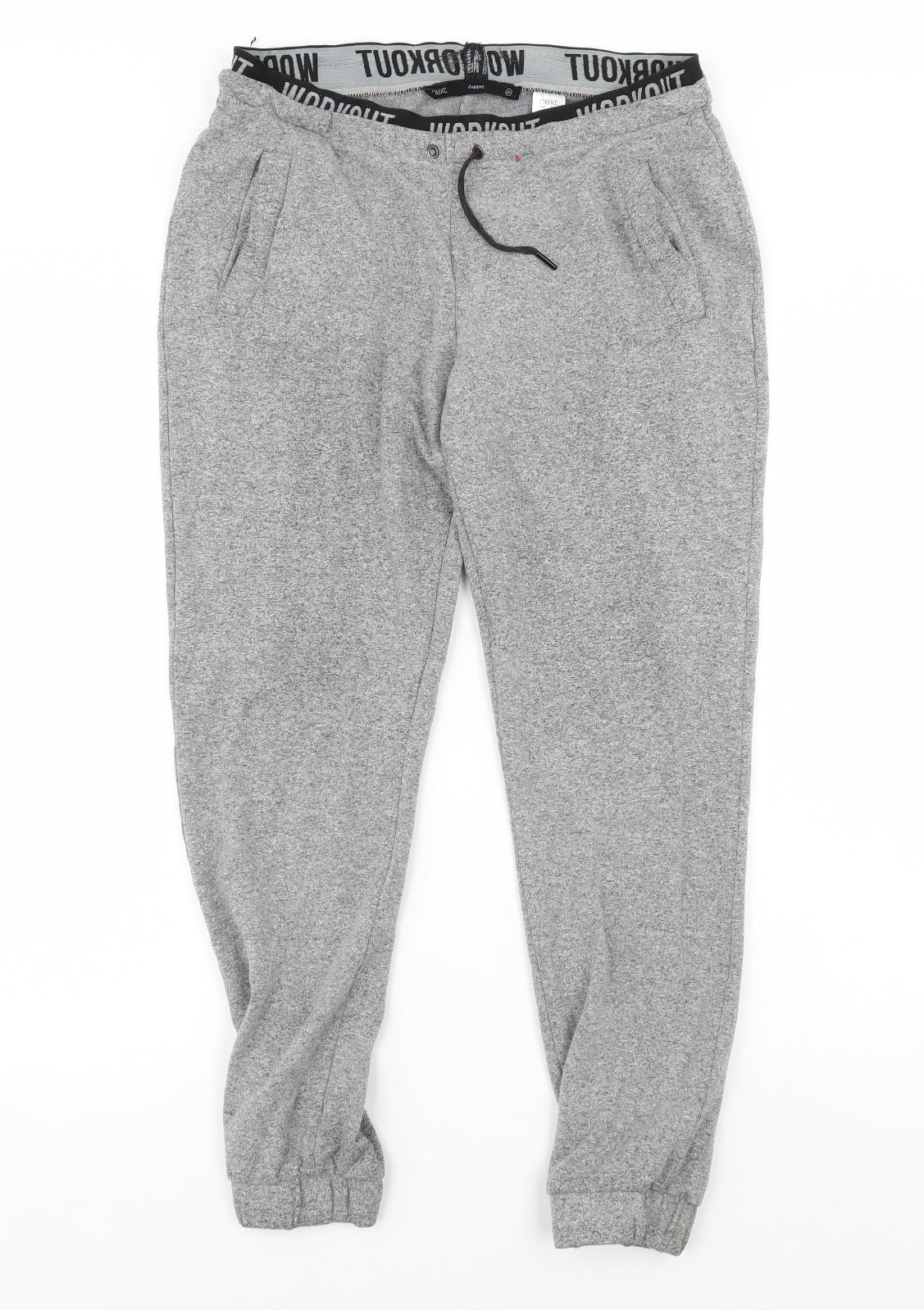 NEXT Womens Grey   Jogger Trousers Size 10 L30 in