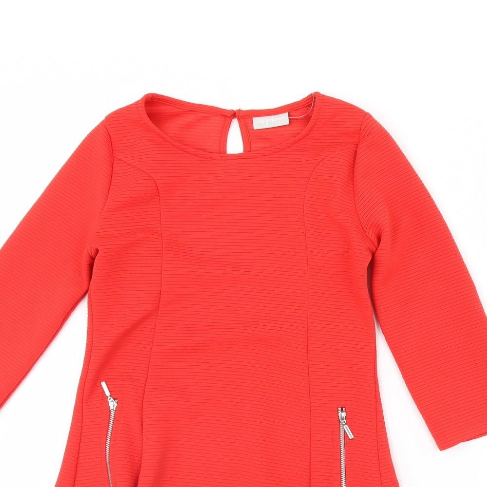 I Love Girls Wear Girls Red   Fit & Flare  Size 11 Years