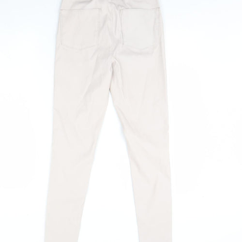 Denim & Co. Womens Pink   Capri Leggings Size 8 L29 in
