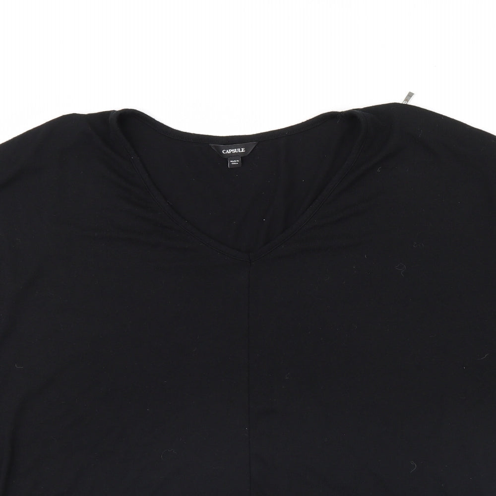 Capsule  Womens Black   Basic Blouse Size 16