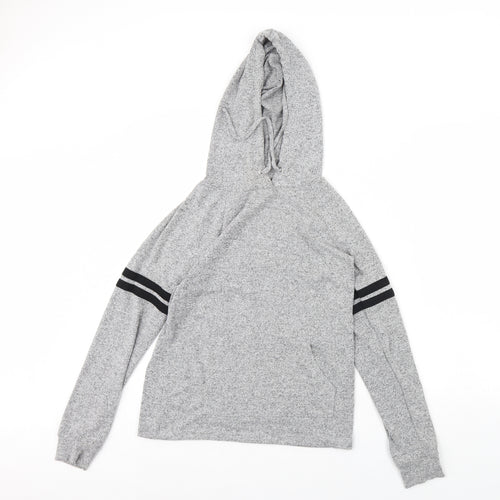 Papaya Womens Grey   Pullover Hoodie Size 8