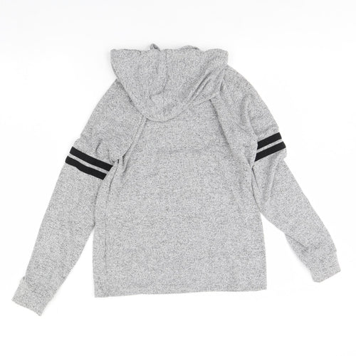 Papaya Womens Grey   Pullover Hoodie Size 8