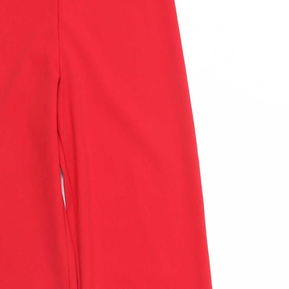 Misspap Womens Red   Trousers  Size S L35 in