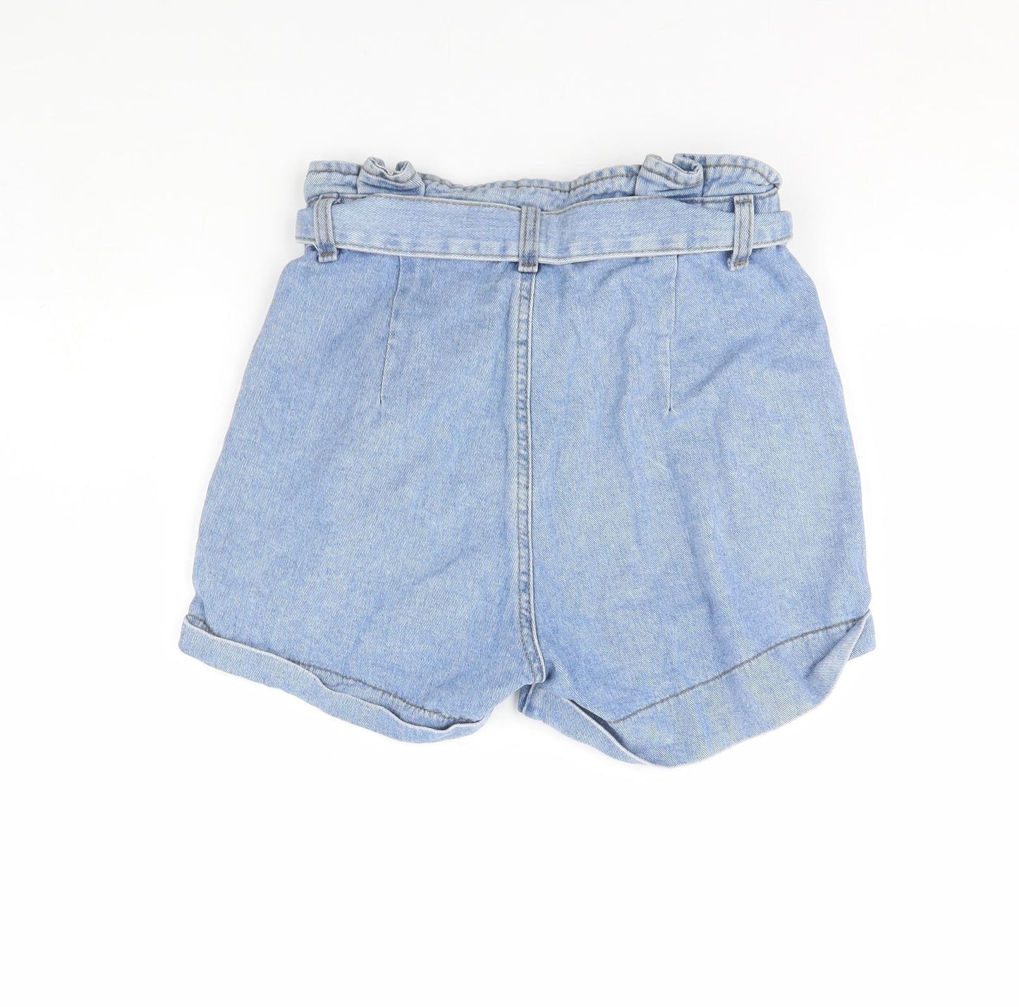 Denim & Co. Womens Blue  Denim Cut-Off Shorts Size 8
