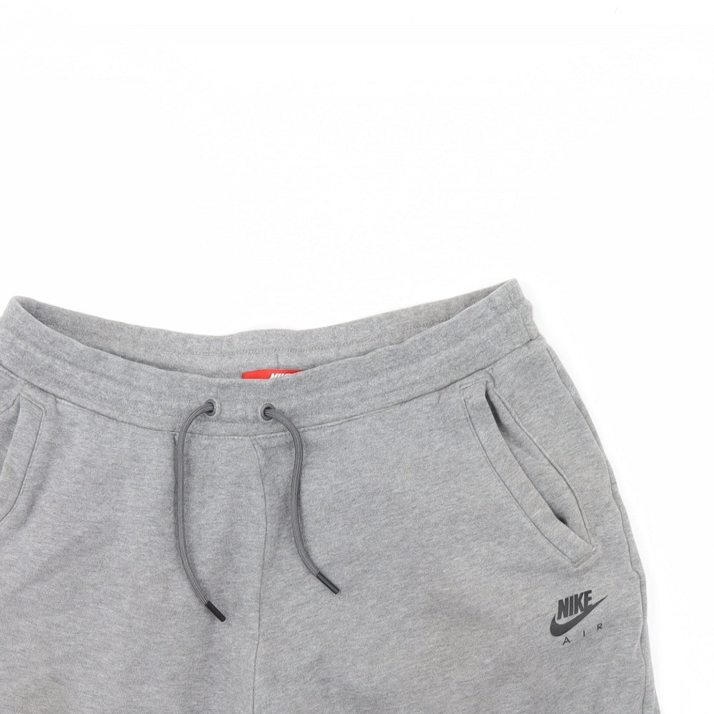 Nike Mens Grey   Sweat Shorts Size L