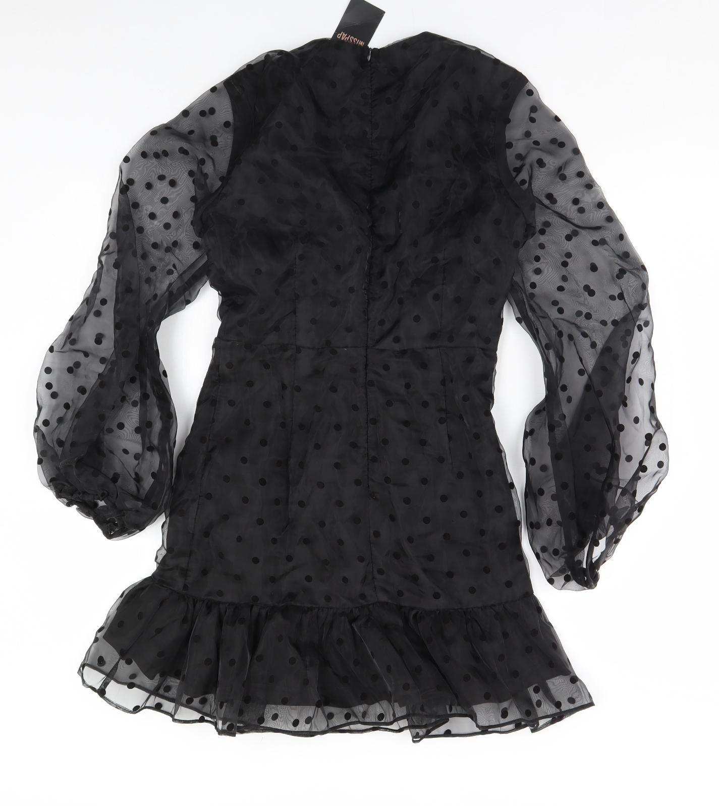 Misspap Womens Black   Mini  Size 8