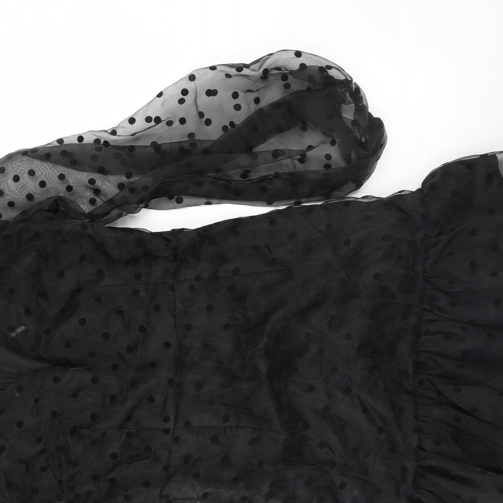 Misspap Womens Black   Mini  Size 8