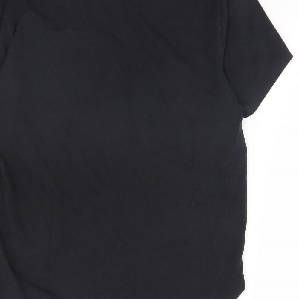 Calvin Klein Womens Black   Basic T-Shirt Size S